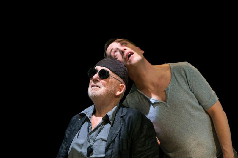 Hans Croiset en Eelco Smits in Eindspel, foto Sanne Peper